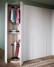 Novamobili Curved Wardrobe