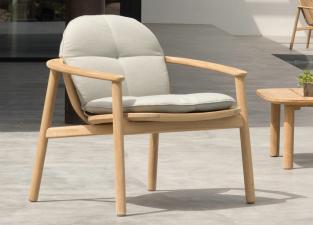 Emu Twins Teak Garden Lounge Chair