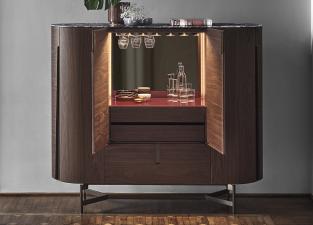 Porada Tysla Bar Cabinet