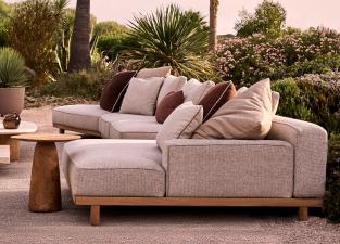 Tribu Vis A Vis Garden Double Daybed