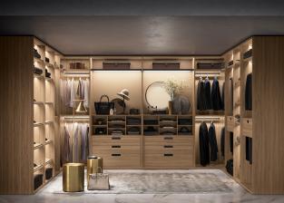 Vista Walk In Wardrobe