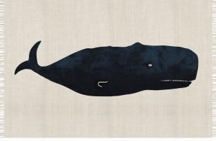 Battistella Whale Contemporary Rug