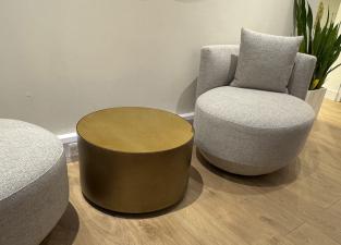 Meridiani Belt 62cm Round Coffee Table - In Stock