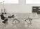 Sovet Italia Aikido Two Bases Dining Table