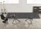 Sovet Italia Aikido Two Bases Dining Table