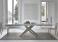 Bontempi Artistico Extending Glass Dining Table