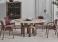Porada Augusto Round Dining Table in Marble