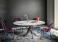 Bontempi Barone Round Extending Dining Table