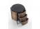 Porada Bayus Tondo 3 Bedside Table
