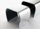 Glas Italia Bent Glass Stool/Bench