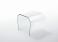 Glas Italia Bent Glass Stool/Bench