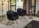 Cierre Boheme Dining Armchair with Swivel Base