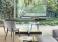 Bonaldo Cross Glass Dining Table