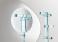 Glas Italia Celeste Mirror