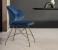 Bontempi Drop Dining Chair with Metal Legs