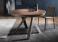 Ozzio Emisfero Legno Round Extending Dining Table