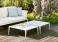 Joint Contemporary Garden Coffee Table/Footrest