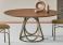 Bontempi Louis Round Dining Table in Wood