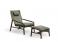 Alivar Margot Relax Lounge Chair & Pouf