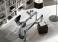Tonelli Miles Glass & Chrome Dining Table