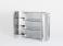 Glas Italia Oltrapo Glass Cabinet