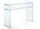 Tonelli Quiller Glass Console Table/Desk