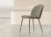 Bontempi Rebecca Dining Chair with Metal Legs