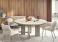 Calligaris Sandy Round Dining Table with Bevelled Ceramic Top