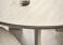 Calligaris Sandy Round Dining Table with Bevelled Ceramic Top