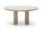 Calligaris Sandy Round Dining Table with Bevelled Ceramic Top