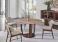 Porada Saddle Round Dining Table in Marble