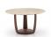 Porada Saddle Round Dining Table in Marble