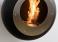 Cocoon Vellum Wall Mounted Fire - Black