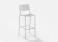 Easy Bar Stool - 2 x White In Stock - Immediate Delivery