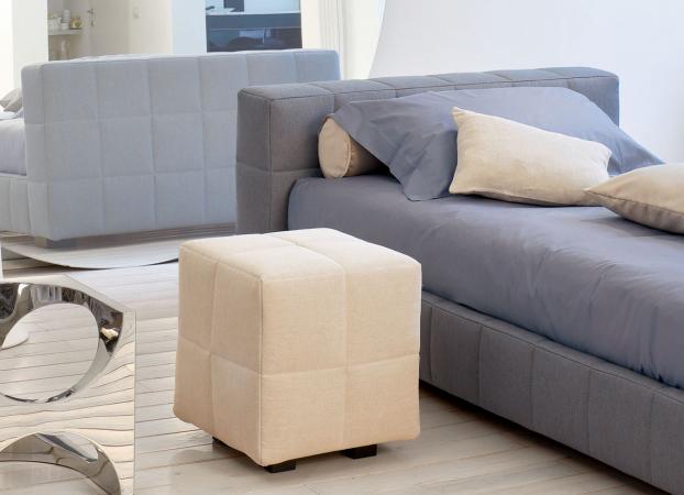 Bonaldo Squaring Pouf | Bonaldo Furniture At Go Modern London